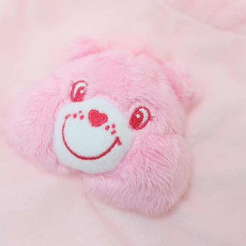 ケアベア 巾着袋 フェイスマスコット巾着 きんちゃくポーチ Love-A-Lot Bear CareBears キャラクター グッズ メール便可