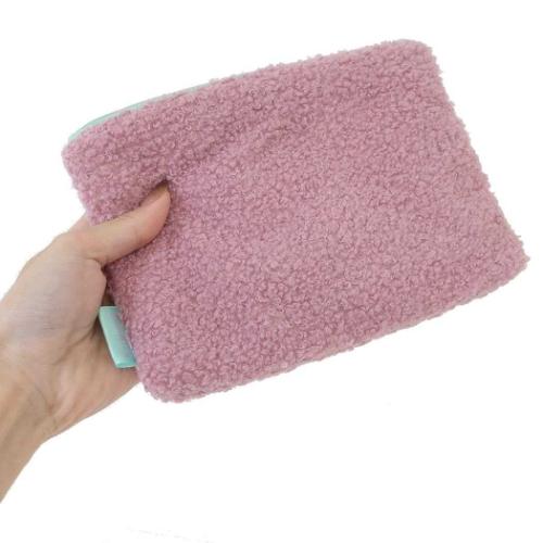 サンリオキャラクターズ コスメポーチ ボア フラットポーチ クロミ チリアンパープル サンリオ キャラクター グッズ