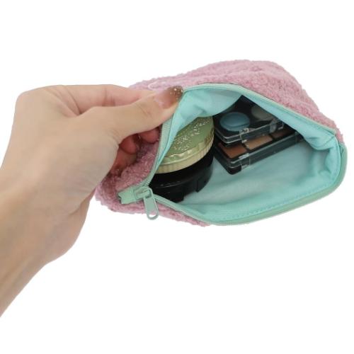 サンリオキャラクターズ コスメポーチ ボア フラットポーチ クロミ チリアンパープル サンリオ キャラクター グッズ