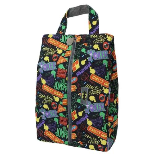 マーベル シューズケース シューズバッグ ジョーカーアンドハーレークィン 新入学 MARVEL キャラクター グッズ メール便可