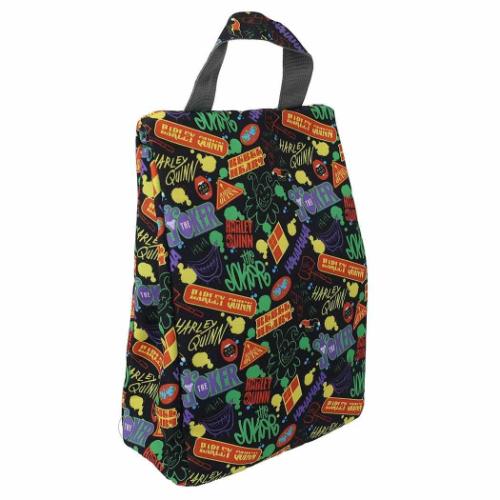 マーベル シューズケース シューズバッグ ジョーカーアンドハーレークィン 新入学 MARVEL キャラクター グッズ メール便可