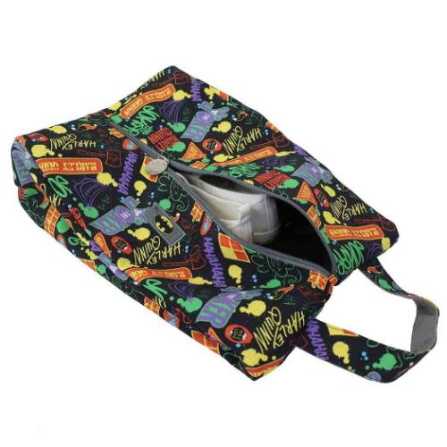 マーベル シューズケース シューズバッグ ジョーカーアンドハーレークィン 新入学 MARVEL キャラクター グッズ メール便可