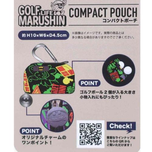 マーベル ミニポーチ コンパクトポーチ ジョーカーアンドハーレークィン MARVEL キャラクター グッズ