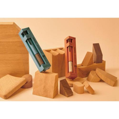 シャープペン&黒赤青緑4色ボールペン ジェットストリーム x karimoku 4&1 新入学 ボール径0.5mm 芯径0.5mm グッズ