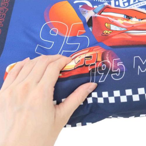 カーズ 子供用まくら ジュニア枕 ライトニングヒート ディズニー キャラクター グッズ