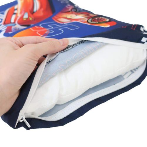 カーズ 子供用まくら ジュニア枕 ライトニングヒート ディズニー キャラクター グッズ