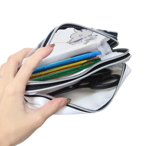 ゆるみー ペンポーチ ツインファスナーペンケース 新入学 かわいい グッズ