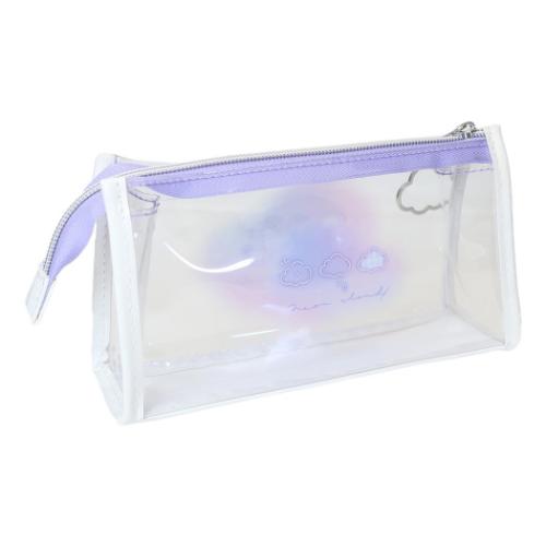 チルクラウド ペンポーチ サンカククリアペンケース NEON CLOUD 新入学 かわいい グッズ