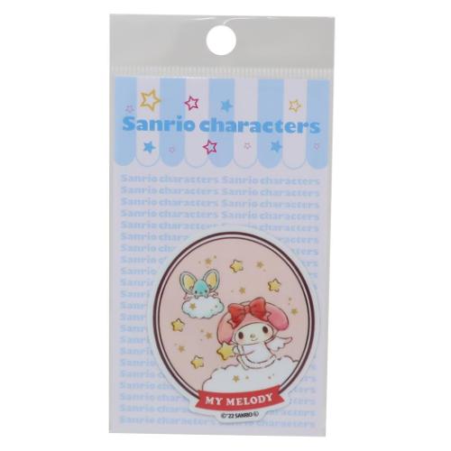 マイメロディ ビニールシール エンジェルクリスマス ダイカットステッカー サンリオ キャラクター グッズ メール便可