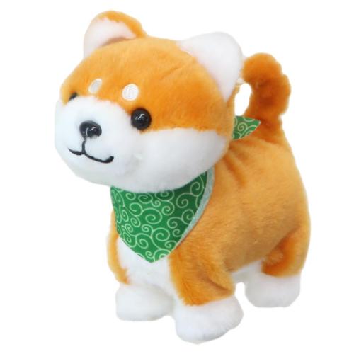 ぬいぐるみ 動物 まねまねトコトコ 豆シバ 犬 真似 どうぶつ グッズ