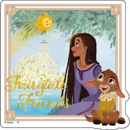 ウィッシュ ビッグシール 箔押しステッカー A 映画キャラクター グッズ メール便可