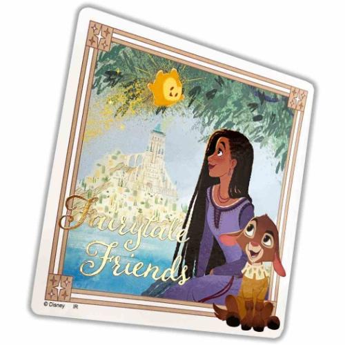 ウィッシュ ビッグシール 箔押しステッカー A 映画キャラクター グッズ メール便可