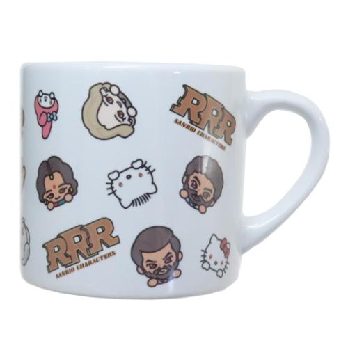 RRRxサンリオキャラクターズ マグカップ 磁器製マグ M チラシ サンリオ キャラクター グッズ
