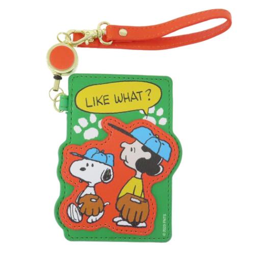 スヌーピー 定期入れ パスケース 楽しいお話 ピーナッツ キャラクター グッズ メール便可