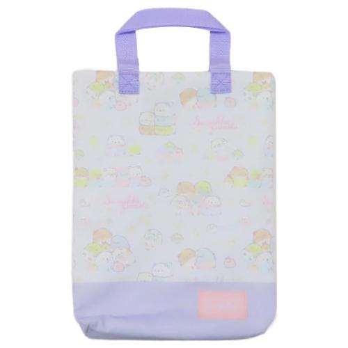すみっコぐらし シューズバッグ 体育館靴かばん ポリエステルシリーズ 新入学 サンエックス キャラクター グッズ メール便可