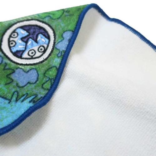 11ぴきのねこ ミニタオル インクジェットプリントハンカチタオル 11ピキノネコトヘンナネコ 絵本キャラクター グッズ