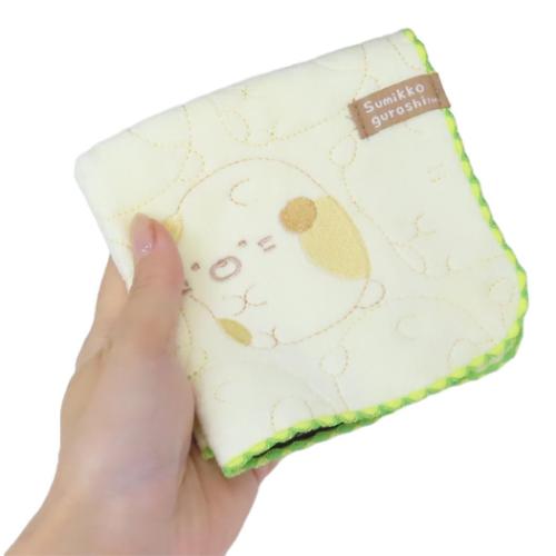 すみっコぐらし ミニタオル シャーリングハンカチタオル ここだよねこ サンエックス キャラクター グッズ メール便可