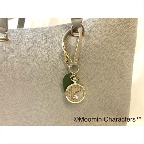 ムーミン 時計 ウッドKC Y GY 北欧 キャラクター グッズ メール便可