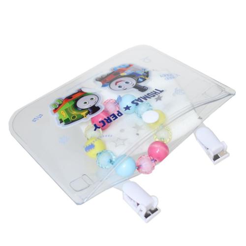 きかんしゃトーマス クリップポケット クリアクリップポケット オーロラ 新入学 キャラクター グッズ メール便可