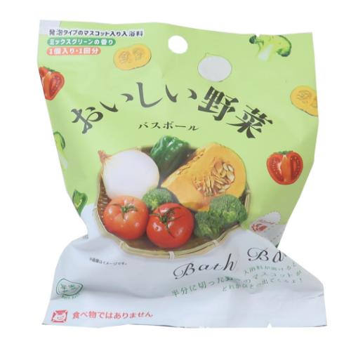写実食品シリーズ 入浴剤 おいしい野菜バスボール おもしろ雑貨 グッズ