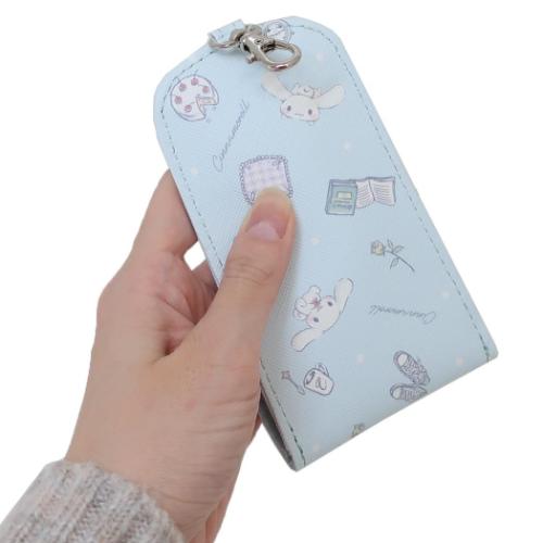 シナモロール ランドセルキーカバー リール付きキーケース サンリオ キャラクター グッズ メール便可