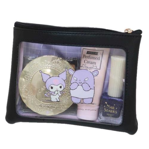 クロミ コスメポーチ ウィンドウポーチ サンリオ キャラクター グッズ メール便可