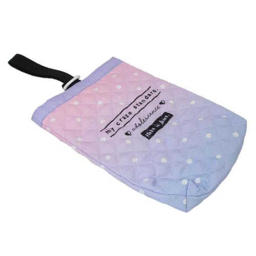 シューズバッグ キルトシューズバッグ ドット 新入学 女の子 グッズ メール便可