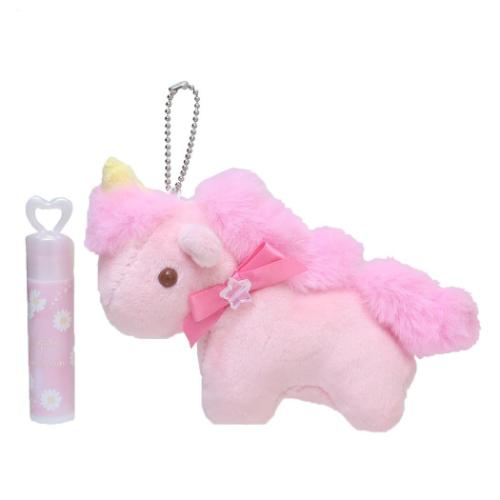 キッズコスメ ぬいぐるみ&リップクリーム ユニコーン かわいい グッズ