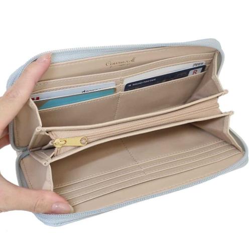 シナモロール レディース長財布 ラウンド長財布 サンリオ キャラクター グッズ