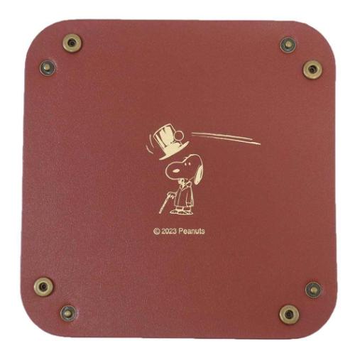 スヌーピー 卓上収納 メガネトレー BR ハット ピーナッツ キャラクター グッズ メール便可