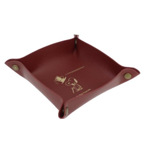 スヌーピー 卓上収納 メガネトレー BR ハット ピーナッツ キャラクター グッズ メール便可