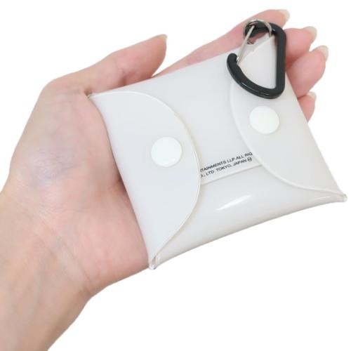 RRRxサンリオキャラクターズ ミニポーチ クリアマルチケースSS 肩車 サンリオ キャラクター グッズ メール便可