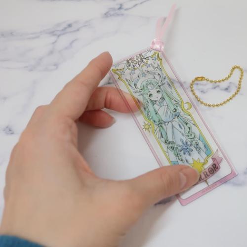 カードキャプターさくら コレクター雑貨 アクリルしおりキーホルダー ミラー アニメキャラクター グッズ メール便可