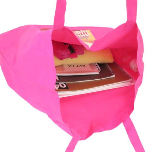 ハリーポッター エコバッグ トートバッグ ピンク ワーナーブラザース 映画キャラクター グッズ メール便可