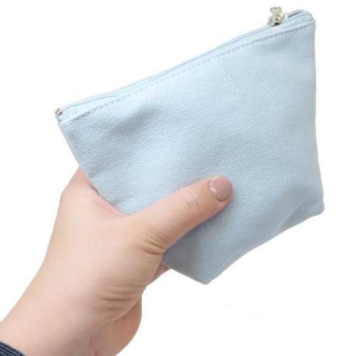 シナモロール コスメポーチ 舟形ポーチ ふわふわワッペン サンリオ キャラクター グッズ