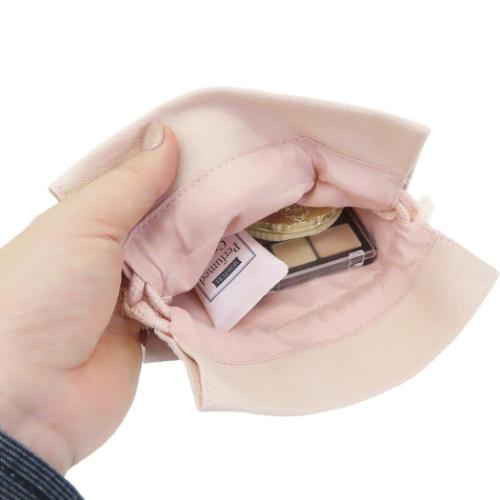 マイメロディ 巾着袋 巾着 きんちゃくポーチ ふわふわワッペン サンリオ キャラクター グッズ メール便可