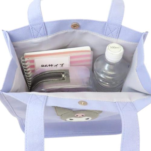 クロミ ミニバッグ トートバッグ ふわふわワッペン サンリオ キャラクター グッズ メール便可