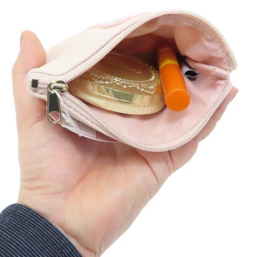 マイメロディ ミニポーチ ティッシュポーチ ふわふわワッペン サンリオ キャラクター グッズ メール便可