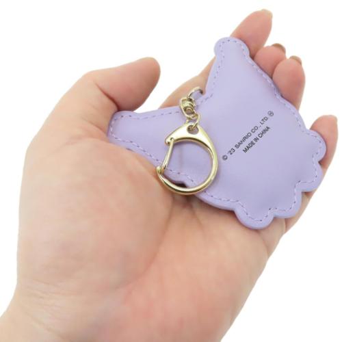 クロミ キーリング サガラキーホルダー ふわふわワッペン サンリオ キャラクター グッズ メール便可