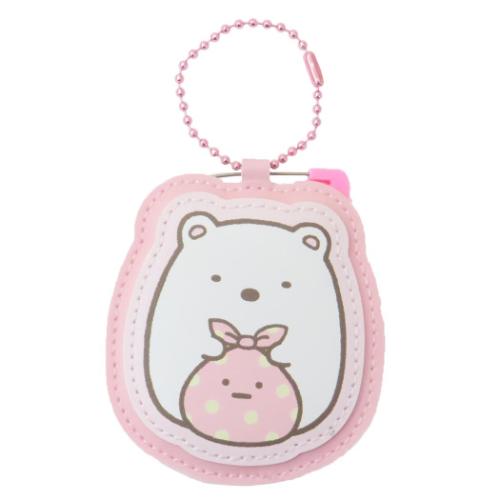 すみっコぐらし ネームタグ ネームホルダーマスコット しろくま サンエックス キャラクター グッズ メール便可