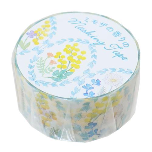 ミモザの香りのステーショナリー マスキングテープ ミモザの香りのmasking tape 20mmマステ ガーデン 手帳デコ グッズ メール便可