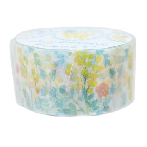 ミモザの香りのステーショナリー マスキングテープ ミモザの香りのmasking tape 20mmマステ ガーデン 手帳デコ グッズ メール便可