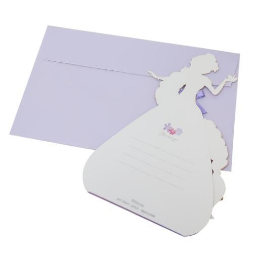 塔の上のラプンツェル グリーティングカード ハニカム多目的カード ディズニープリンセス キャラクター グッズ メール便可