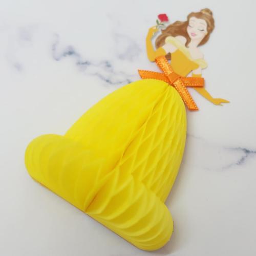 美女と野獣 グリーティングカード ハニカムミニカード ベル ディズニープリンセス キャラクター グッズ メール便可