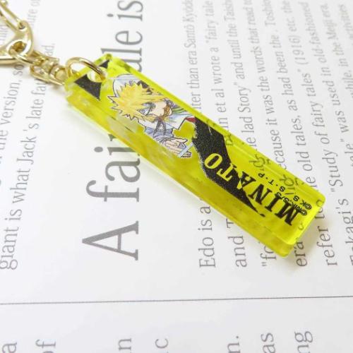 NARUTO チャーム スティックキーホルダー 波風ミナト NARUTOP99 少年ジャンプ キャラクター グッズ メール便可