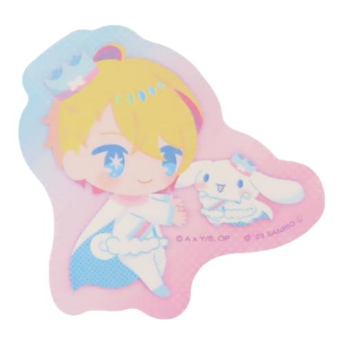 推しの子xサンリオキャラクターズ シール ステッカー 星野アクア シナモロール サンリオ キャラクター グッズ メール便可