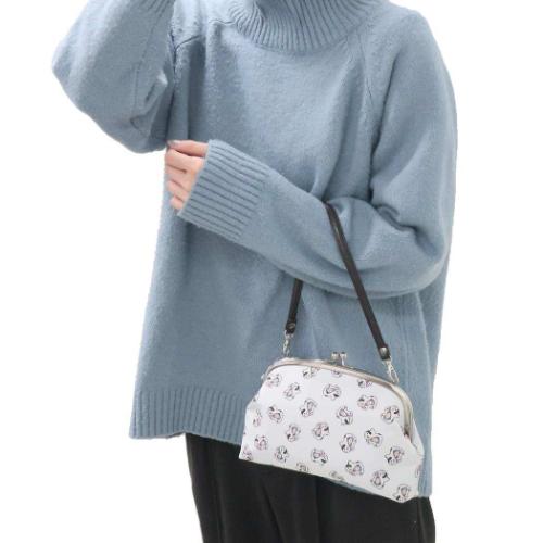 ミニバッグ ミンゲイオリテモチガマ 民芸手持ちがま マネキネコ 和柄 グッズ