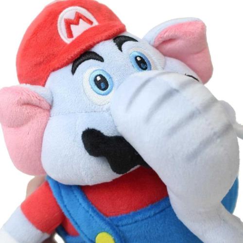 スーパーマリオ ブラザーズ ワンダー ぬいぐるみ プラッシュドールS ゾウマリオ キャラクター グッズ