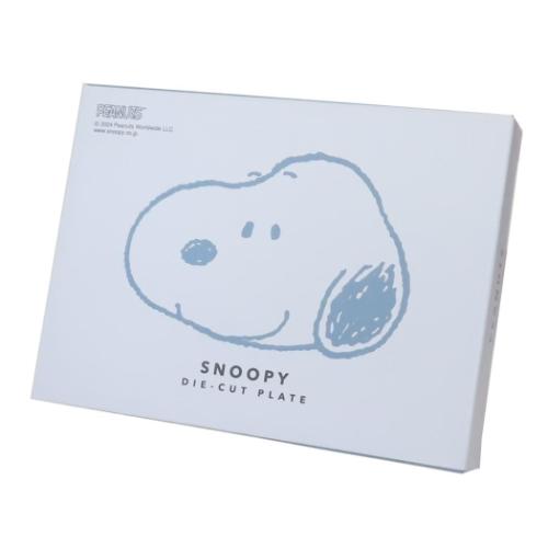 スヌーピー 小皿 ダイカットプレート フェイス S ピーナッツ キャラクター グッズ