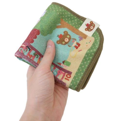 かずくま ミニタオル タオルチーフ ルーム1 絵本キャラクター グッズ メール便可